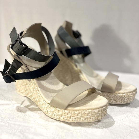 Lacoste kellam heeled sandals off white - Picture 2 of 6